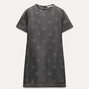 Zara Woman Collection Sparkly Mini Dress